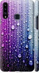Чехол на Samsung Galaxy A20s A207F Капли воды "3351c-1775-7105"