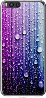 Чехол на Xiaomi Mi Note 3 Капли воды "3351u-978-7105"