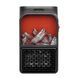 Портативный обогреватель Flame Heater New 900W с имитацией камина, LCD-дисплеем и пультом