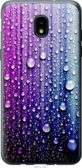 Чехол на Samsung Galaxy J3 2018 Капли воды "3351u-1501-7105"