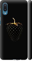 Чехол на Samsung Galaxy A02 A022G Черная клубника "3585c-2260-7105"