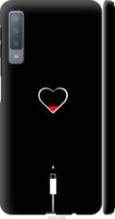 Чехол на Samsung Galaxy A7 (2018) A750F Подзарядка сердца "4274c-1582-7105"