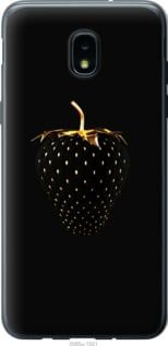 Чехол на Samsung Galaxy J3 2018 Черная клубника "3585u-1501-7105"