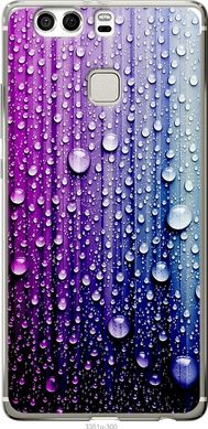 Чехол на Huawei P9 Plus Капли воды "3351u-300-7105"