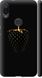 Чехол на Xiaomi Mi Play Черная клубника "3585c-1644-7105"