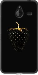Чехол на Microsoft Lumia 640 XL Черная клубника "3585u-168-7105"