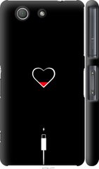 Чехол на Sony Xperia Z3 Compact D5803 Подзарядка сердца "4274c-277-7105"