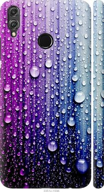 Чехол на Huawei Honor 8X Капли воды "3351c-1596-7105"
