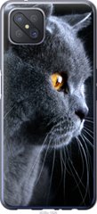 Чехол на Oppo A92S Красивый кот "3038u-1926-7105"