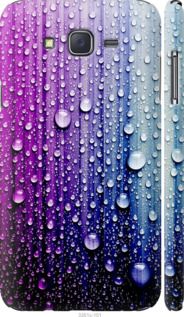 Чехол на Samsung Galaxy J7 J700H Капли воды "3351c-101-7105"