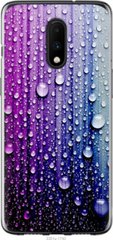 Чехол на OnePlus 7 Капли воды "3351u-1740-7105"