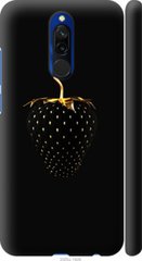 Чехол на Xiaomi Redmi 8 Черная клубника "3585c-1806-7105"