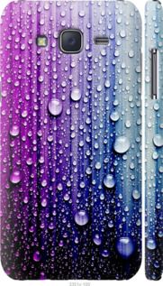 Чехол на Samsung Galaxy J5 (2015) J500H Капли воды "3351c-100-7105"