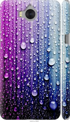 Чехол на Huawei Y5 2017 Капли воды "3351c-992-7105"